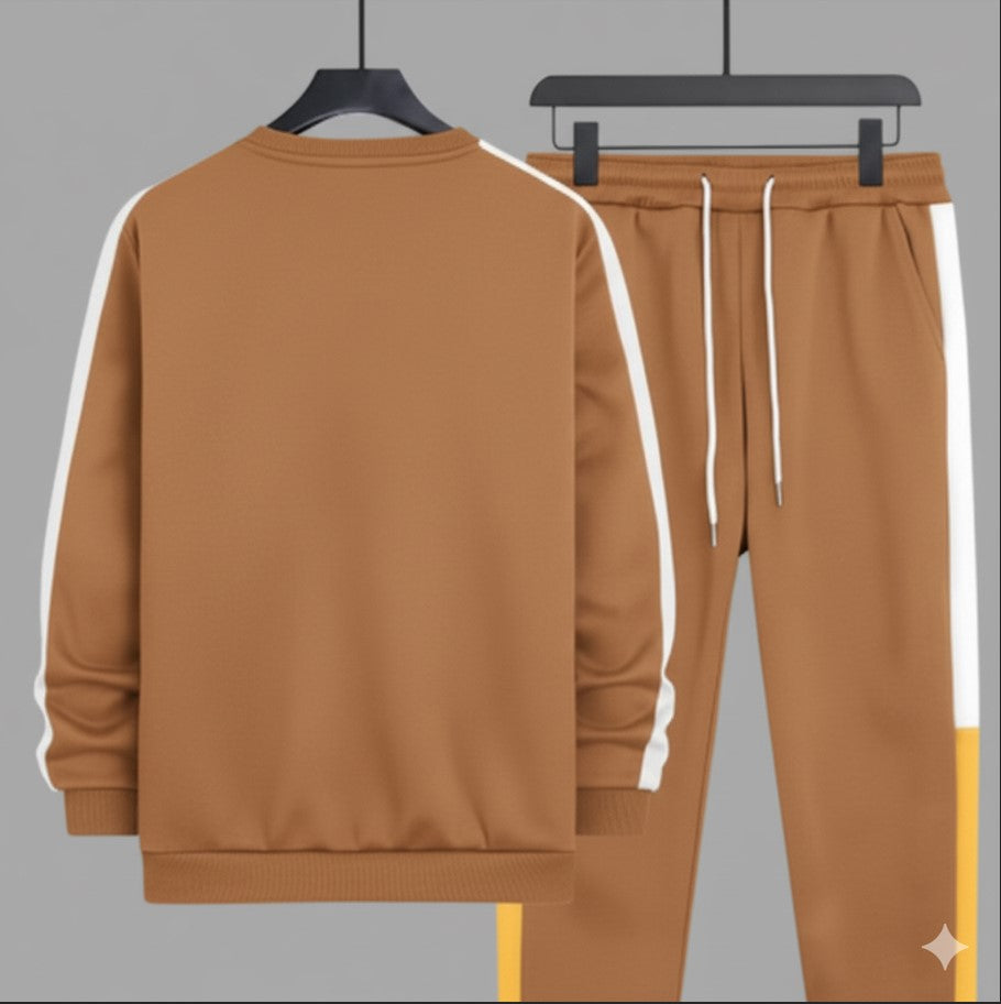 Strip Design Men's Winter Collection 2 piece track suit