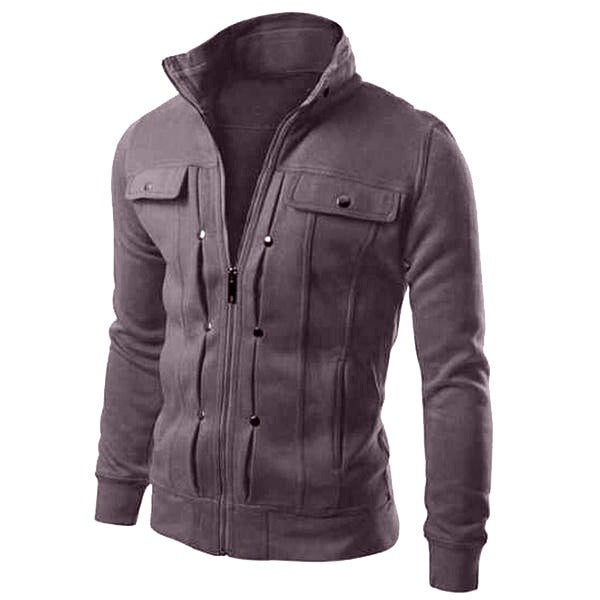 Mexican Style Jacket For Men in black : Embrace Mexican Inspired Fashion with This Jacket zipper type