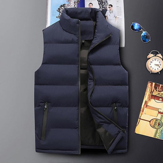 Best Quality Sleeveless Puffer Jacket for Mens with Detachable Hood | Stylish, Simple & Trendy Jacket of 2025