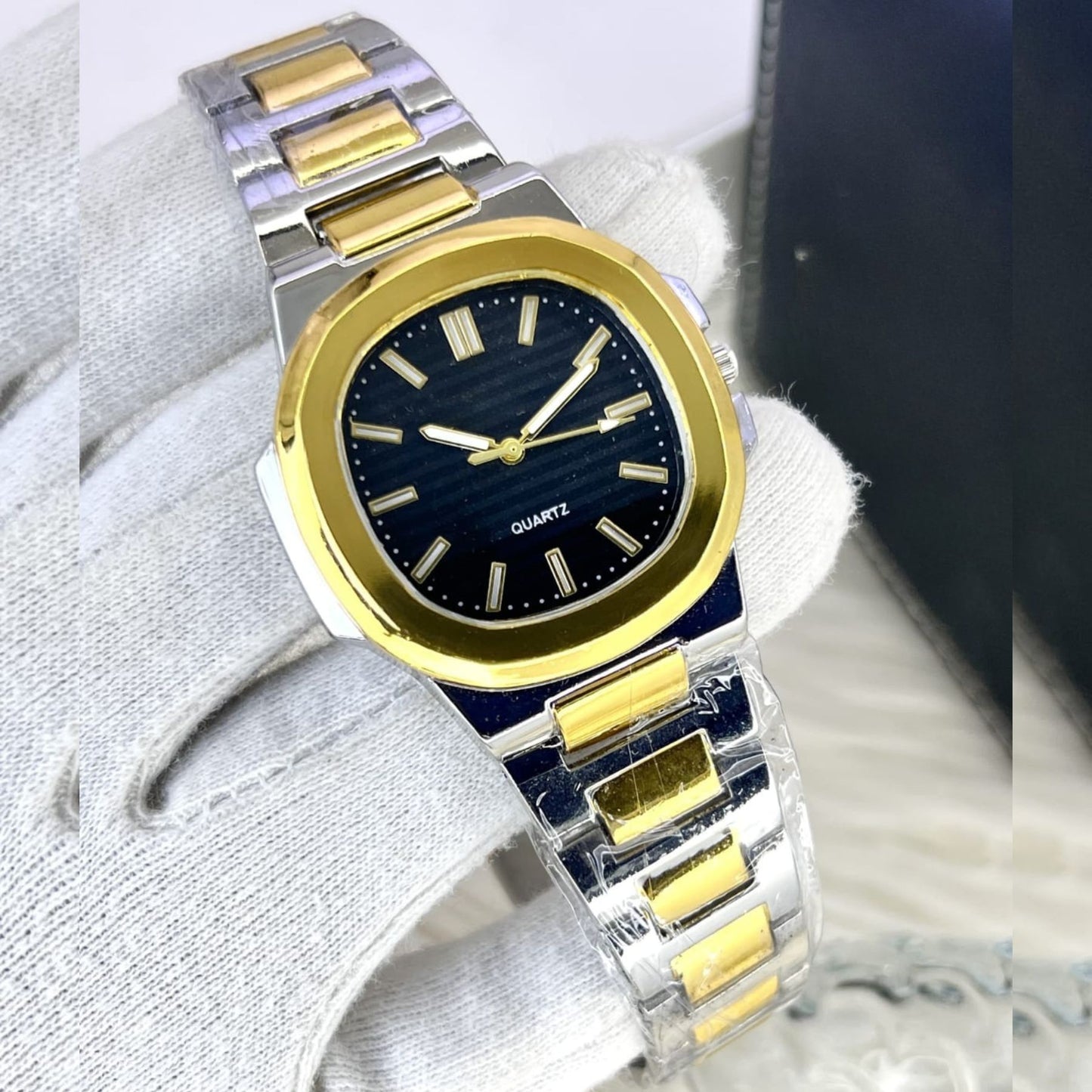 High Quality Wrist Watch For Men & Boys| Decent Wrist Nautilus Stainless Steel Watch New Ultra Thin Men's Watch Quartz Watch
