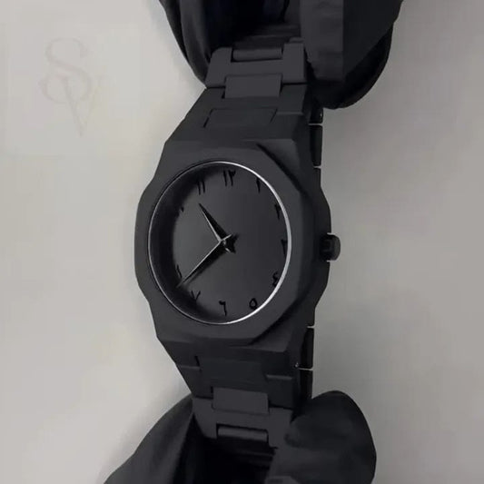 Black Arabic Aura  Watch