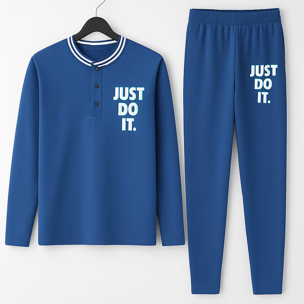 Just Do It Premium Tracksuit – Stylish Sportswear&Casual for Men