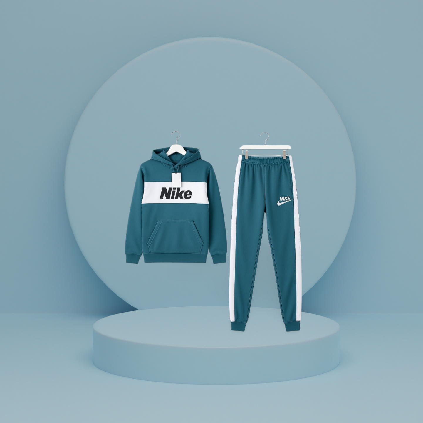 Nike Men’s Premium Tracksuit Set  – Stylish Sportswear in Frozy, Brown, Black, Blue & More Colors