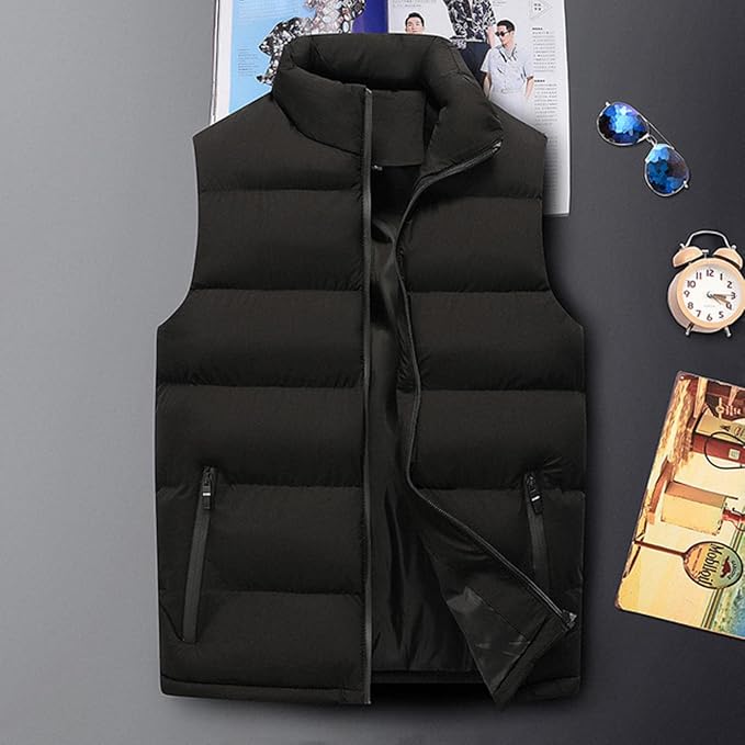 Best Quality Sleeveless Puffer Jacket for Mens with Detachable Hood | Stylish, Simple & Trendy Jacket of 2025